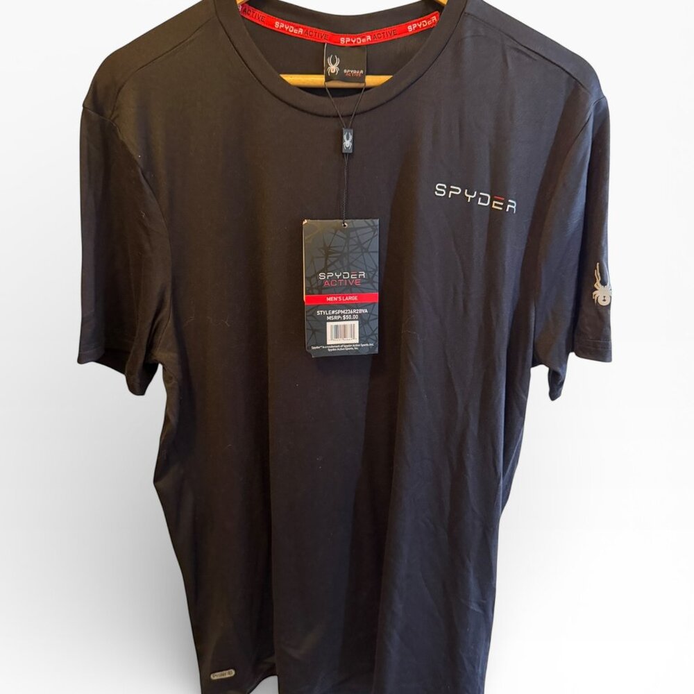 Spyder Mens Performance T-Shirt - Brand New w/ Tags - Size Large